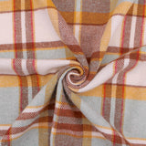 Brown Ivory Plaid