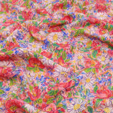 Floral Garden LENZING ECOVERO Viscose Dressmaking Fabric - Daisies