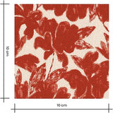 French Printed Viscose Crepe Dressmaking Fabric - Sunset Garden Crepe