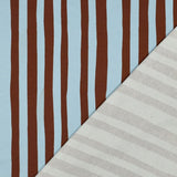 Brown Blue Stripes