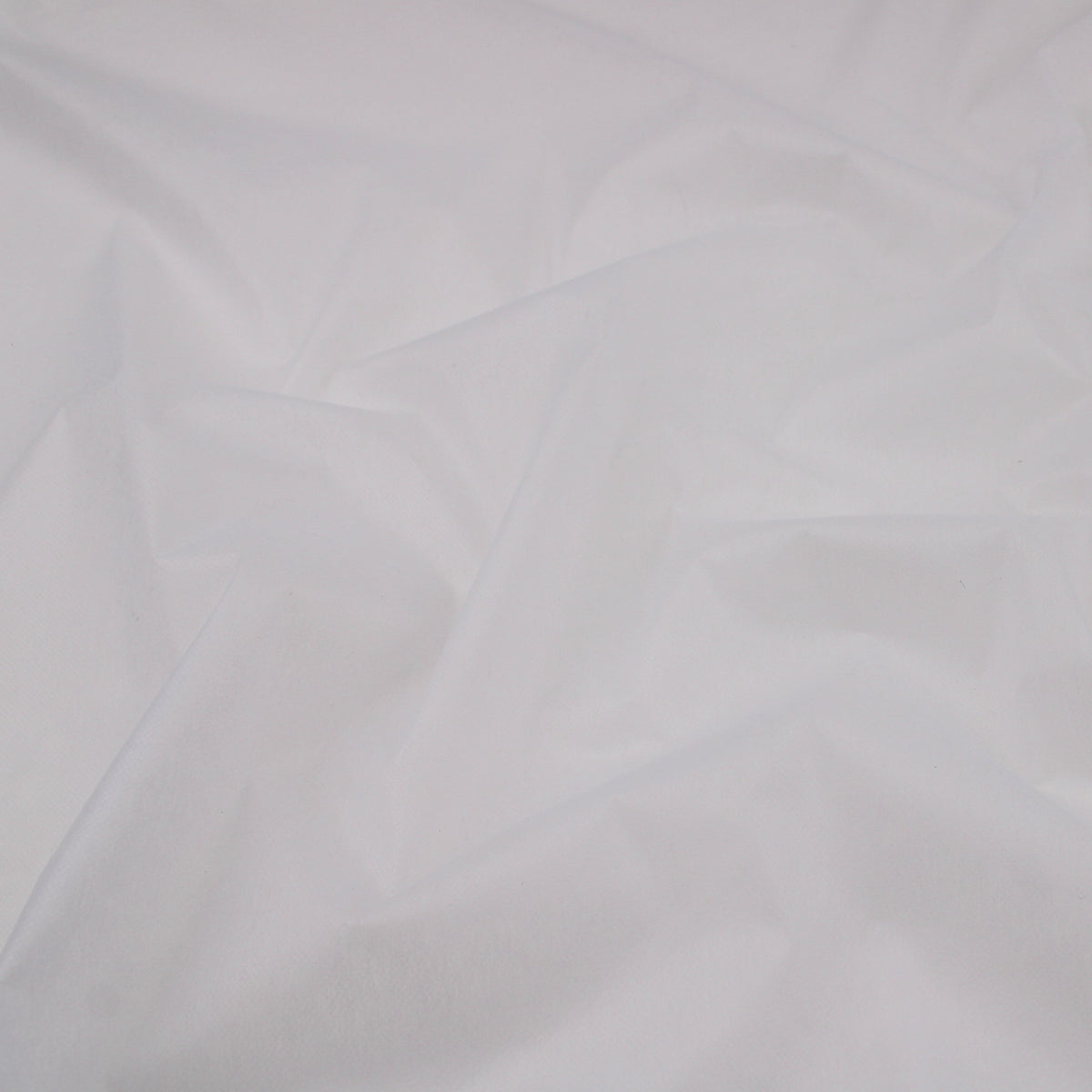 Fusible Light Iron On Polyester Interfacing Fabric - White
