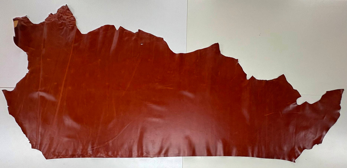 Genuine 100% Real Animal Side Cow Hide Leather for Bag Making Boots Upholstery - Beechnut Pull-Up 2/172