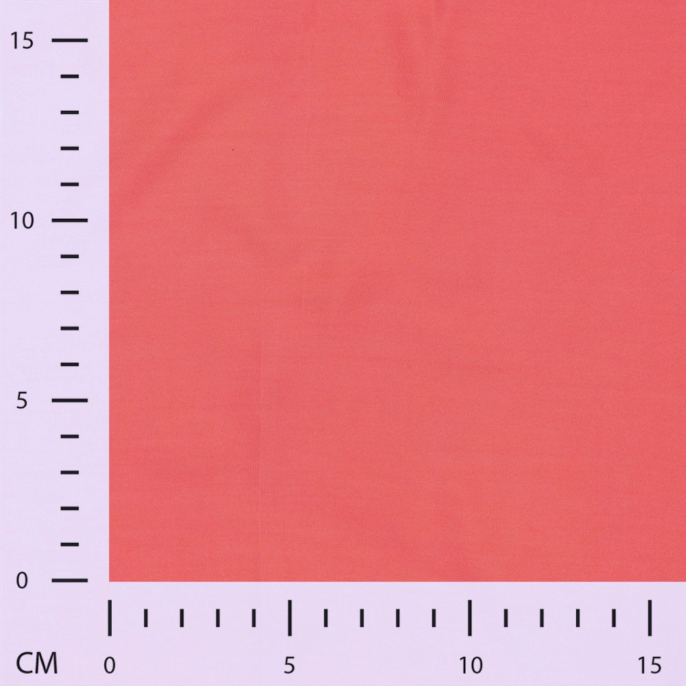 Gia Plain Viscose Lightweight Dressmaking Fabric - Coral