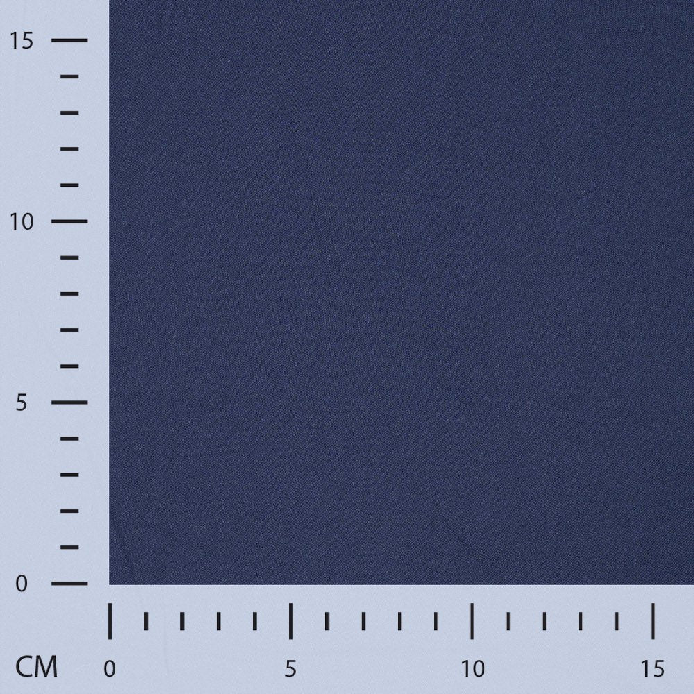 Gia Plain Viscose Lightweight Dressmaking Fabric - Dark Navy
