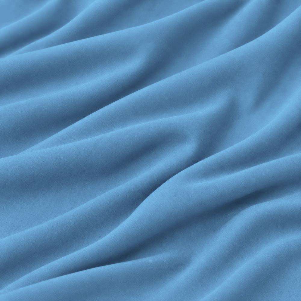 Gia Plain Viscose Lightweight Dressmaking Fabric - Jeans