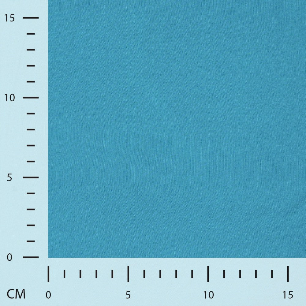 Gia Plain Viscose Lightweight Dressmaking Fabric - Turquoise
