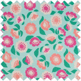 Haberdashery & Craft Sewing Basket - Appliqué Caravan