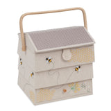 Haberdashery & Craft Sewing Box with Drawer - XL Bee Hive