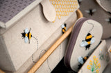 Haberdashery & Craft Sewing Box with Drawer - XL Bee Hive