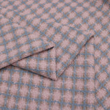  Blue Pink Check Tweed