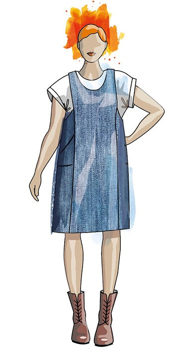 Hepworth Pinafore - By Sew Different