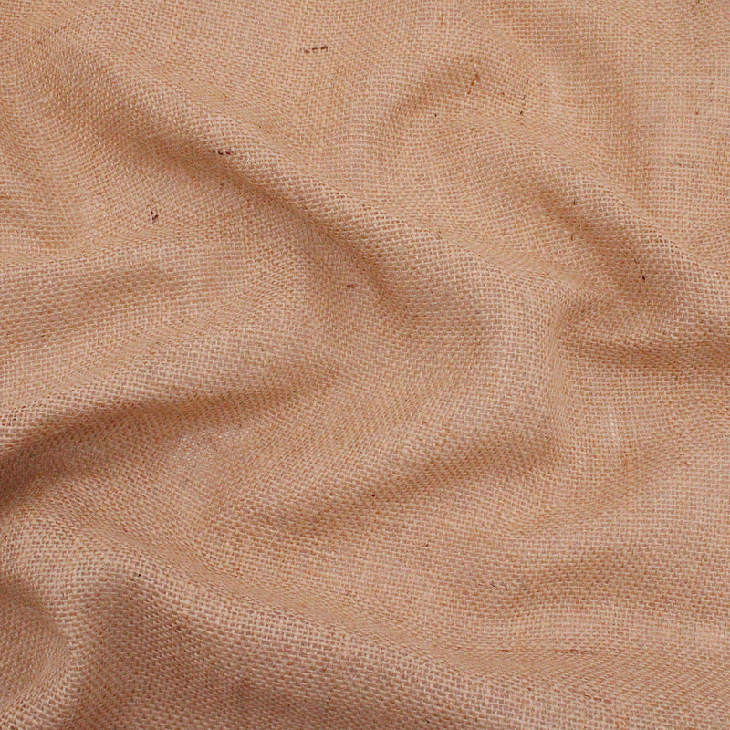 Luxury Hessian 58'' Jute Cotton Natural Burlap Sack Fabric - Fine Natural