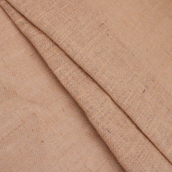 Luxury Hessian 58'' Jute Cotton Natural Burlap Sack Fabric - Fine Natural