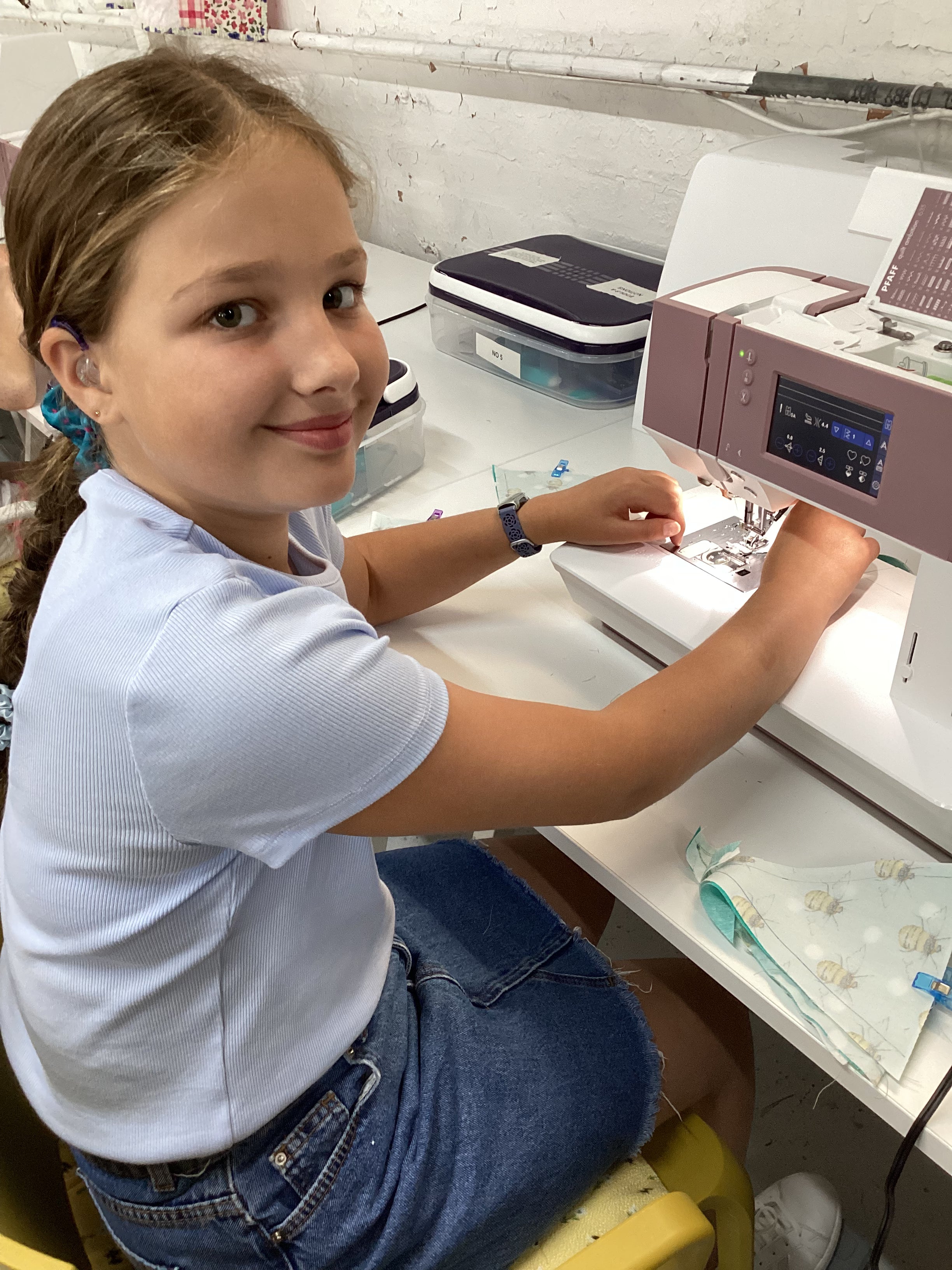 Mini Bees - Autumn Weekday Children's Sewing Classes