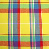 Indian Madras Shirting Cotton Checked Tartan - Sunset