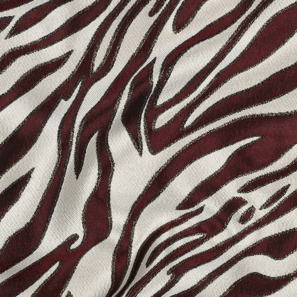 Burgundy Zebra