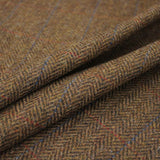 Bronze Herringbone Check