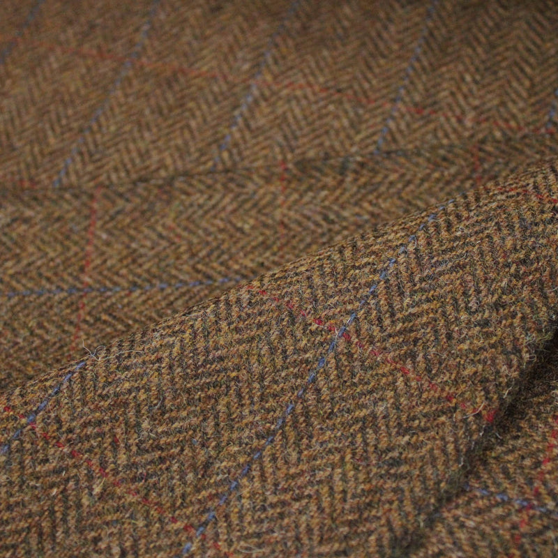 Bronze Herringbone Check