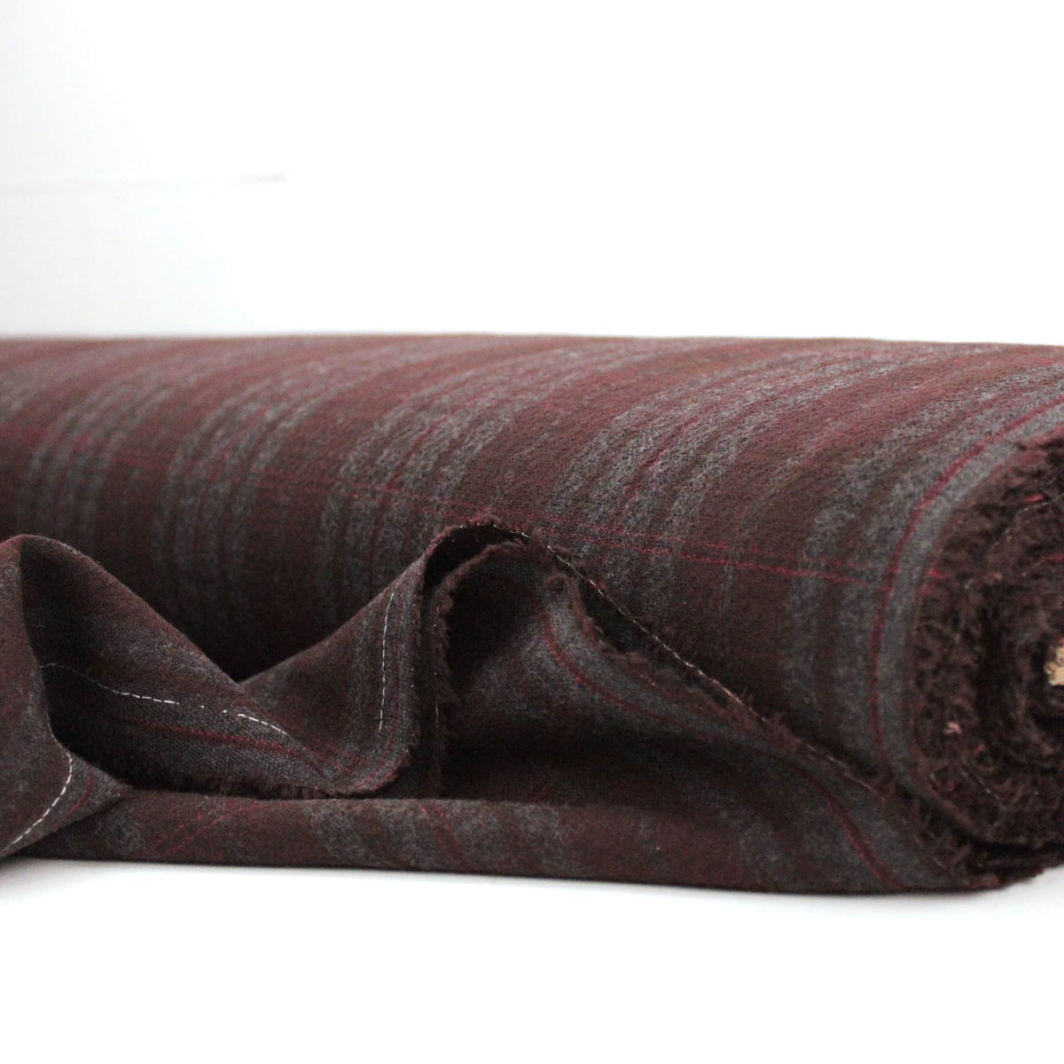 Burgundy Plaid Check