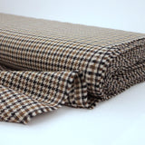 Tweed Dogtooth Camel