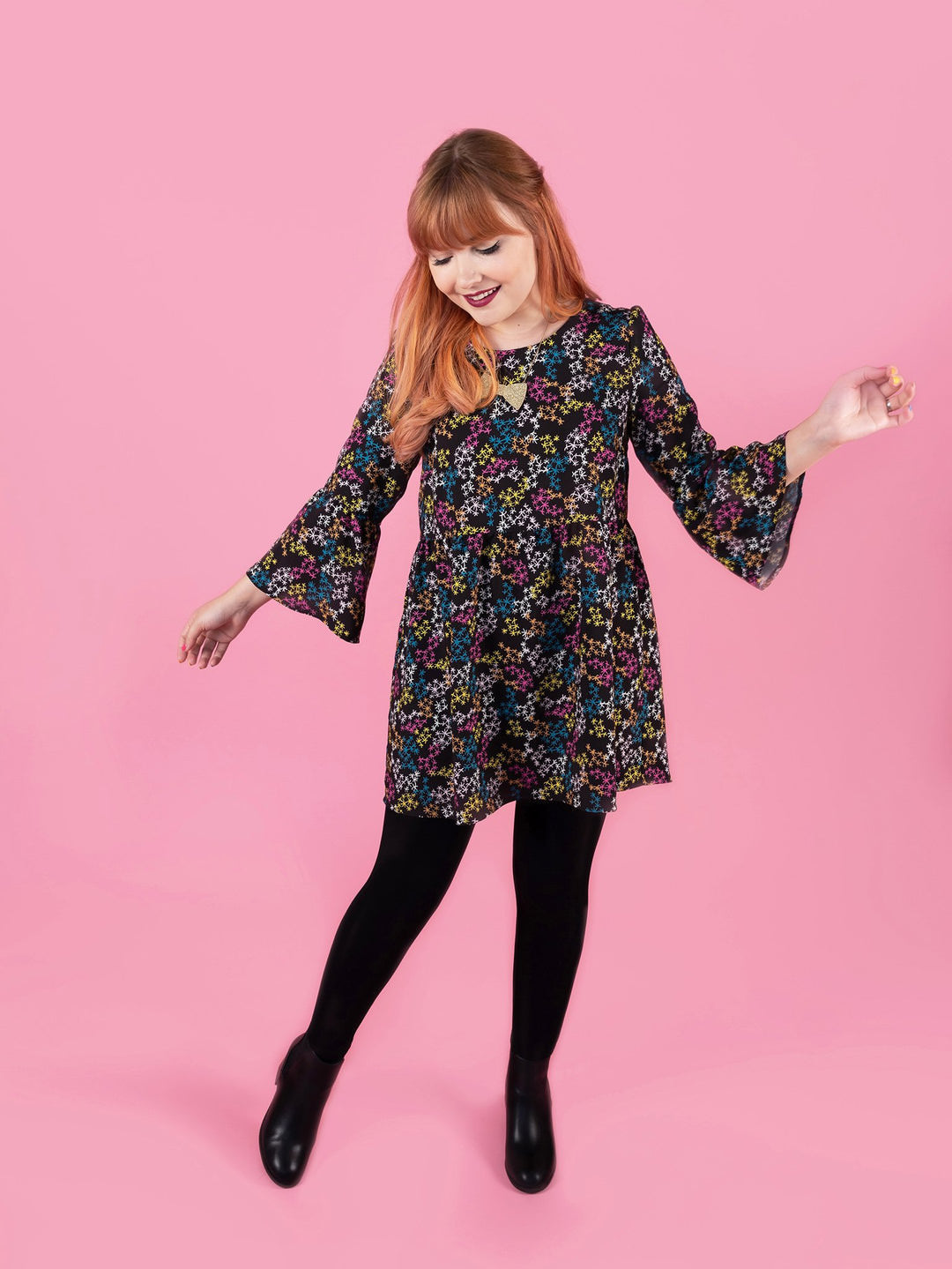 Indigo Smock Top and Dress Sewing Pattern - By Tilly and the Buttons