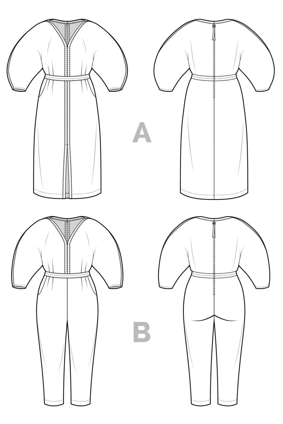  By Closet Core Patterns