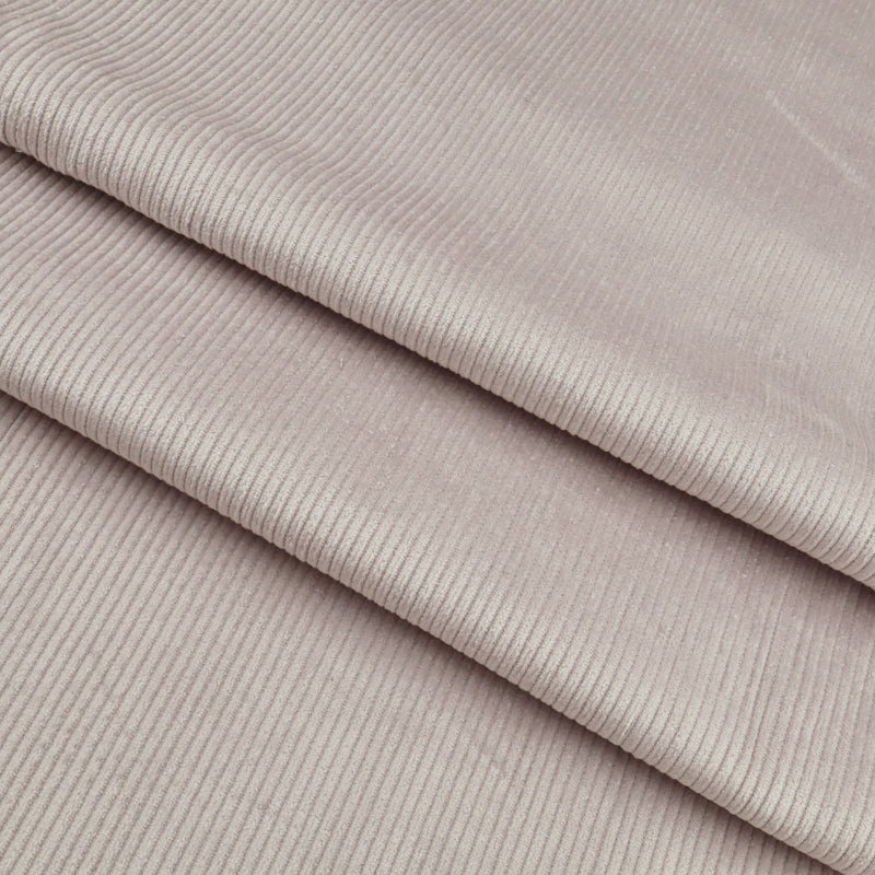 Jumbo 6 Wale Stretch Cotton Corduroy Dressmaking Fabric - Silver