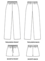 Jaimie Pyjama Bottoms and Shorts Sewing Pattern - By Tilly and the Buttons