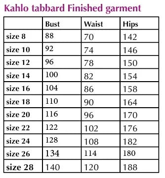 Kahlo Tabard - By Sew Different