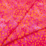 Orange and Pink Leopard Spots