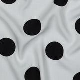 White Polka Dots