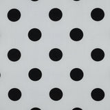 White Polka Dots