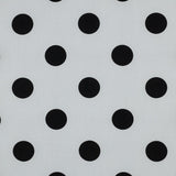White Polka Dots
