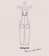 La Salopette Dungarees Sewing Pattern Size XS - 3XL - By Singulière par Cousette