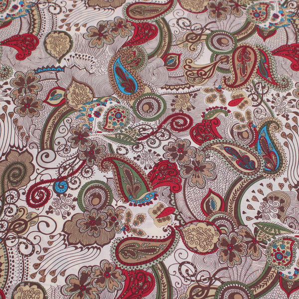  Brown Paisley