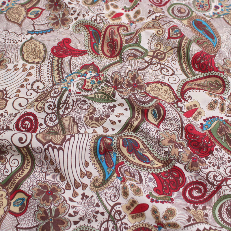  Brown Paisley