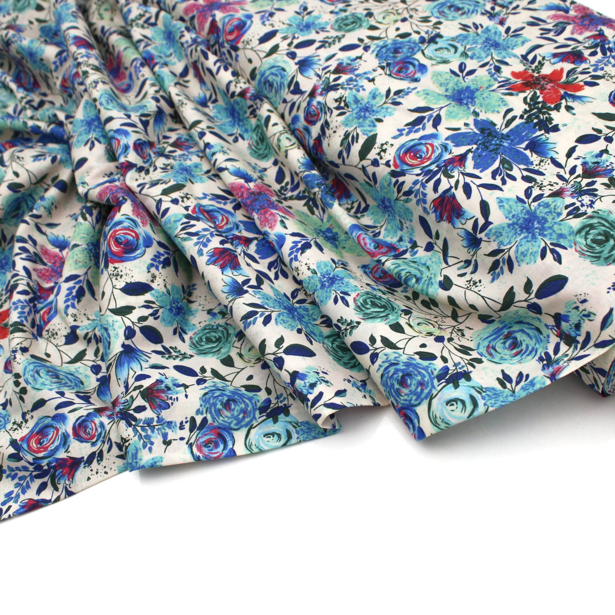  Vintage Blue Florals