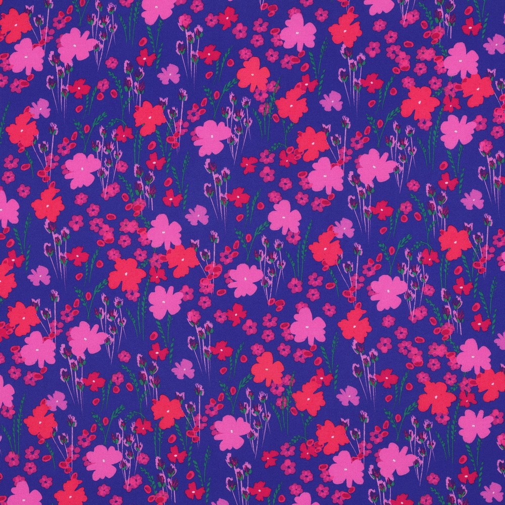 Cobalt Flowers