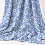 Liberty Emily Belle Quilting Cotton Craft Fabric - Marine Blue