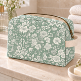 Liberty Emily Belle Quilting Cotton Craft Fabric - Olive Leaf