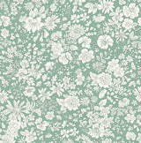 Liberty Emily Belle Quilting Cotton Craft Fabric - Olive Leaf