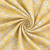Liberty Emily Belle Quilting Cotton Craft Fabric - Sunshine Yellow