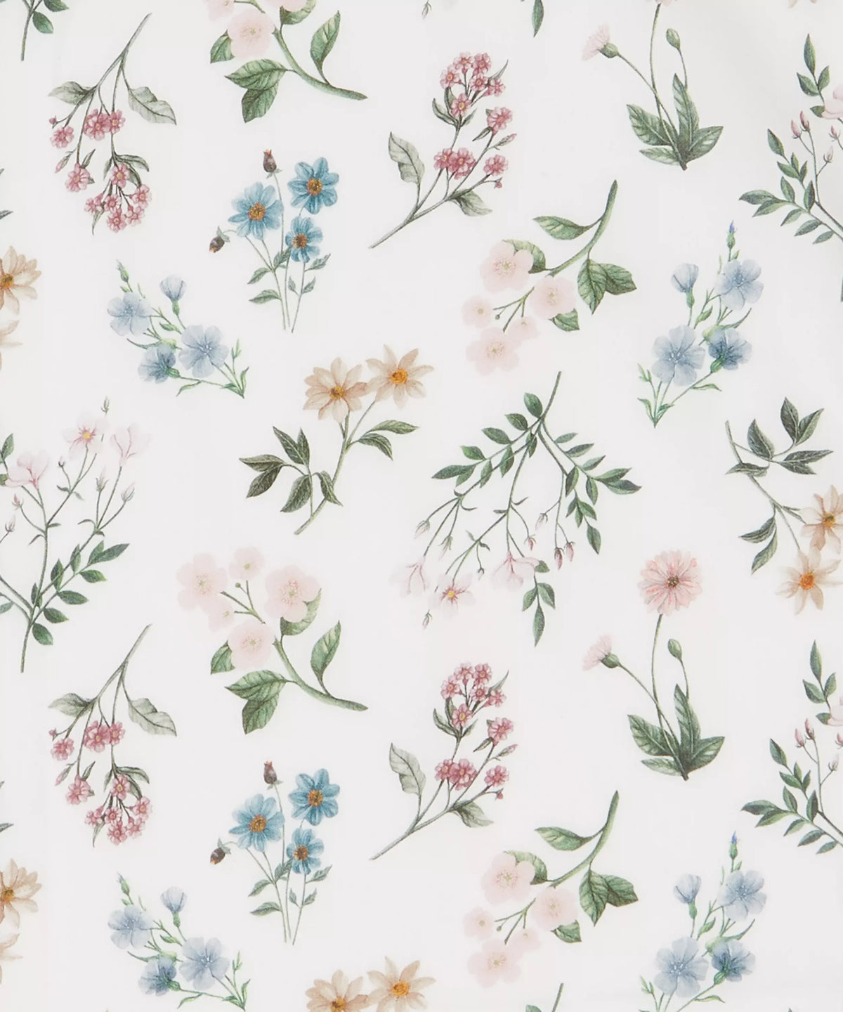 Liberty Tana Lawn Cotton Dressmaking Fabric - Annie Ivory A