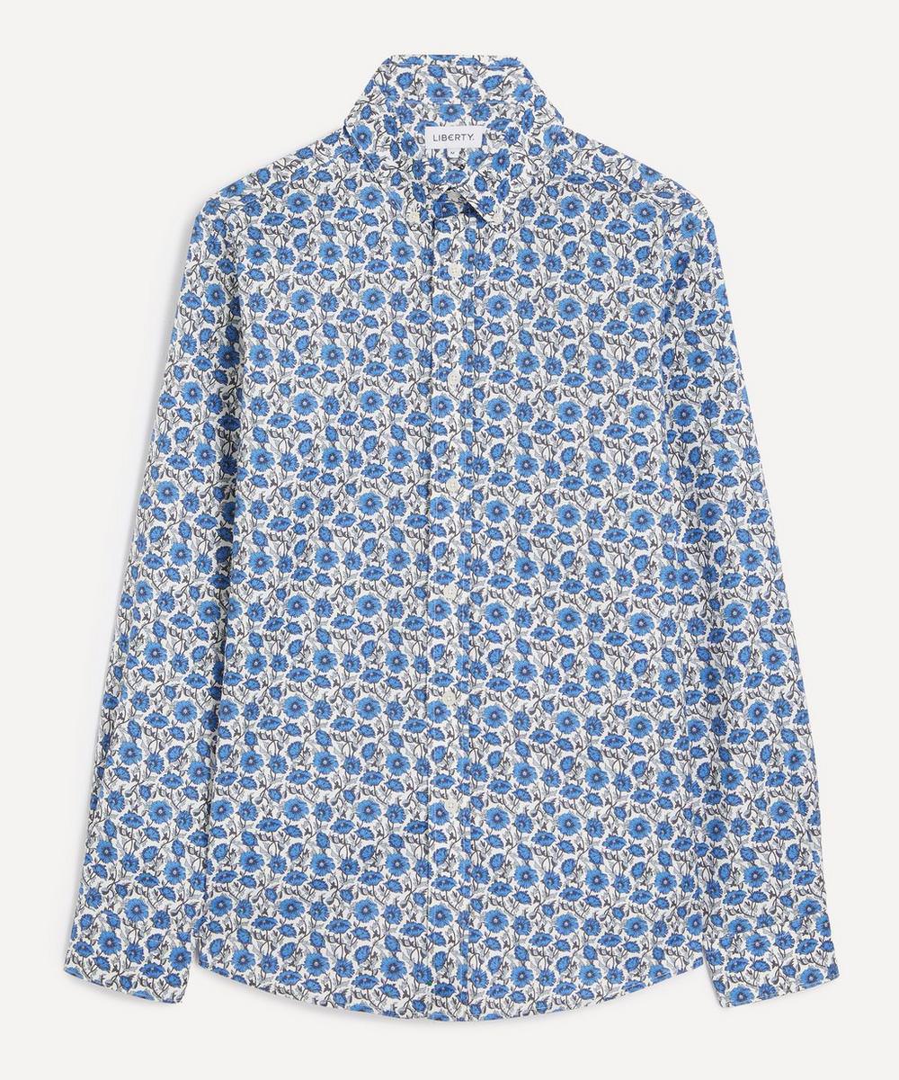 Liberty Tana Lawn Cotton Dressmaking Fabric - Astell Reece Blue A