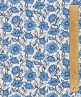 Liberty Tana Lawn Cotton Dressmaking Fabric - Astell Reece Blue A