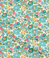 Liberty Tana Lawn Cotton Dressmaking Fabric - Betsy Green D