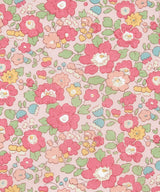 Liberty Tana Lawn Cotton Dressmaking Fabric - Betsy Meadow Pink B