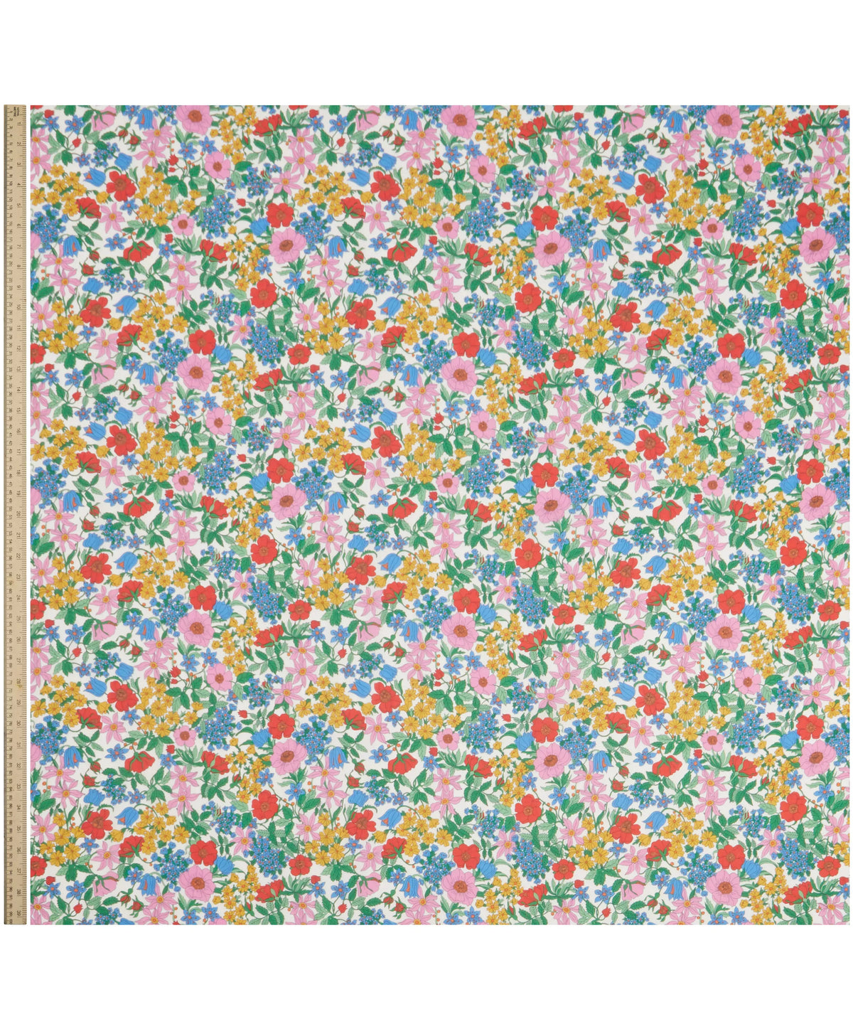 Liberty Tana Lawn Cotton Dressmaking Fabric - Clarabell Red A
