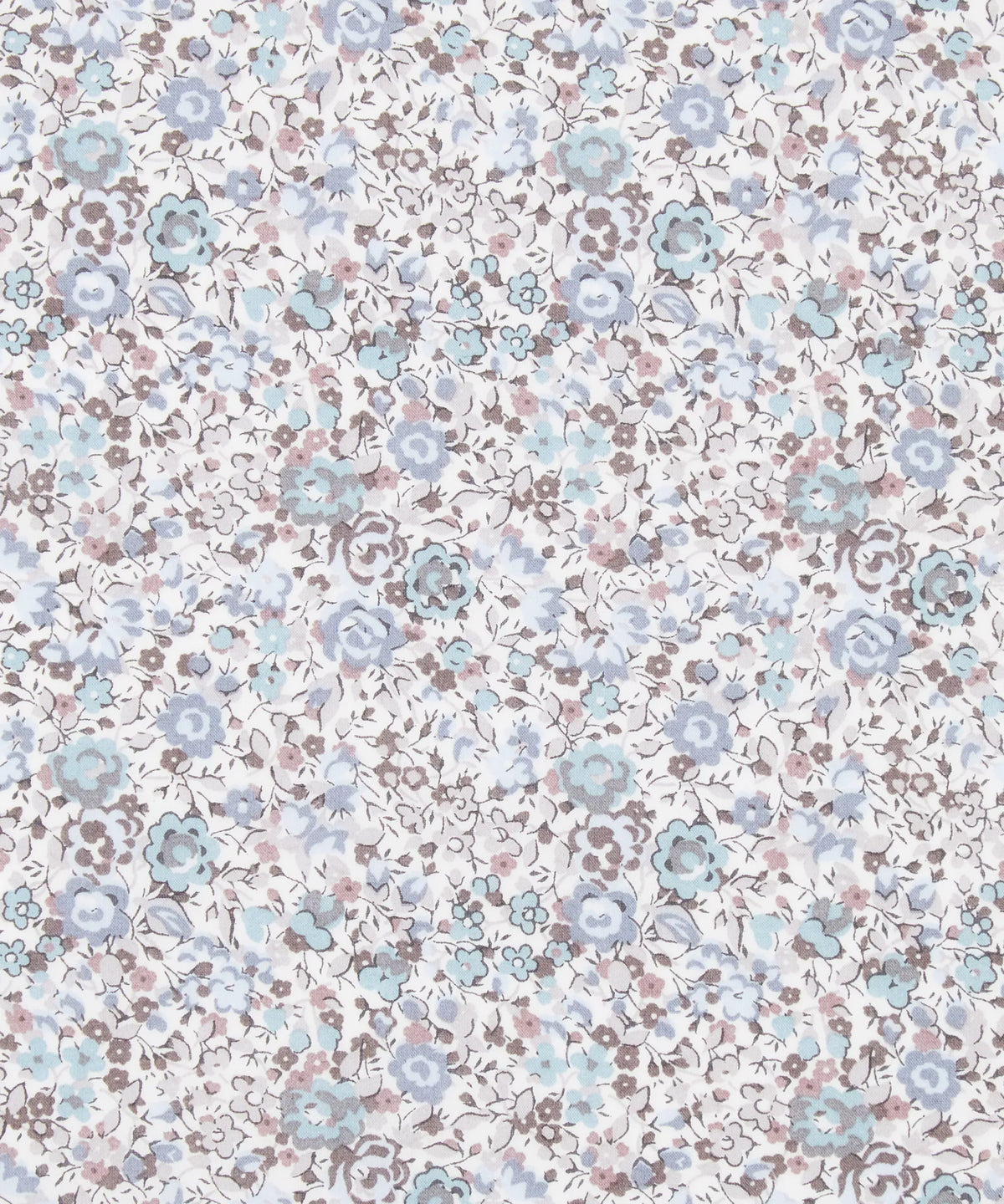Liberty Tana Lawn Cotton Dressmaking Fabric - Emma and Georgina Grey P