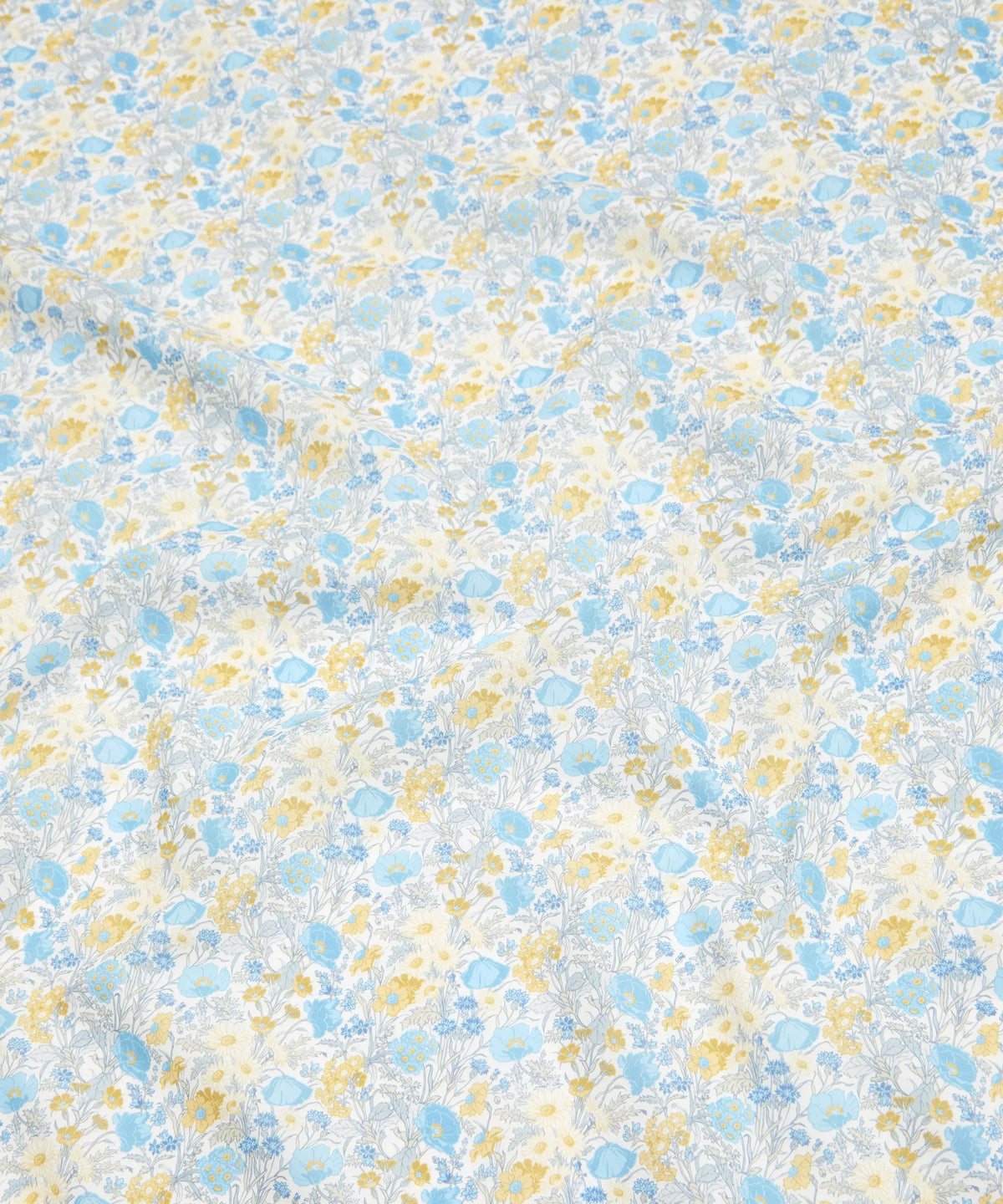 Liberty Tana Lawn Cotton Dressmaking Fabric - Florence May Blue B